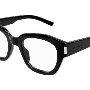 Saint Laurent SL640 001 ONE SIZE (49) Fekete Férfi Dioptriás szemüvegek kép