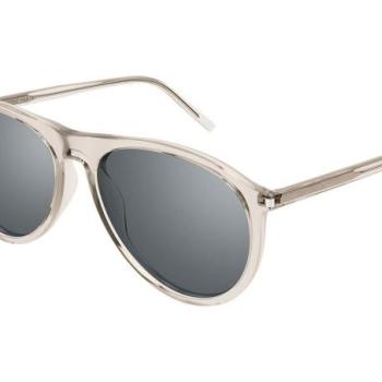 Saint Laurent SL667 003 ONE SIZE (56) Bézs Unisex Napszemüvegek kép