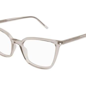 Saint Laurent SL669 001 ONE SIZE (54) Bézs Férfi Dioptriás szemüvegek kép