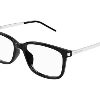 Saint Laurent SL684/F 001 ONE SIZE (55) Fekete Unisex Dioptriás szemüvegek kép
