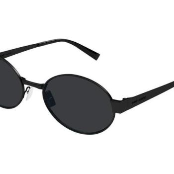 Saint Laurent SL692 001 ONE SIZE (55) Fekete Unisex Napszemüvegek kép