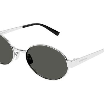 Saint Laurent SL692 002 ONE SIZE (55) Ezüst Unisex Napszemüvegek kép