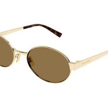Saint Laurent SL692 004 ONE SIZE (55) Arany Unisex Napszemüvegek kép