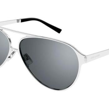 Saint Laurent SL734 003 ONE SIZE (62) Ezüst Unisex Napszemüvegek kép