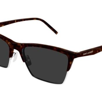 Saint Laurent SL767 003 ONE SIZE (55) Havana Férfi Napszemüvegek kép
