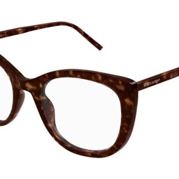 Saint Laurent SL778 002 ONE SIZE (55) Havana Férfi Dioptriás szemüvegek kép
