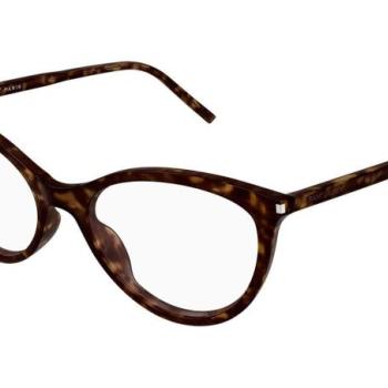 Saint Laurent SL833 002 ONE SIZE (55) Havana Férfi Dioptriás szemüvegek kép
