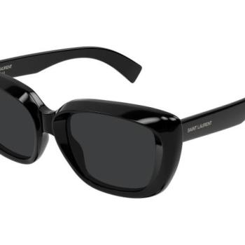 Saint Laurent SL857 001 ONE SIZE (53) Fekete Férfi Napszemüvegek kép