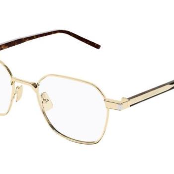 Saint Laurent SL883 006 ONE SIZE (50) Arany Unisex Dioptriás szemüvegek kép