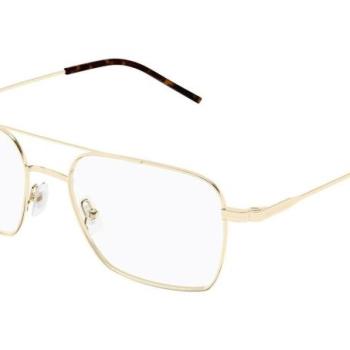 Saint Laurent SL888 003 ONE SIZE (53) Arany Unisex Dioptriás szemüvegek kép