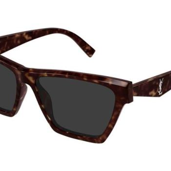 Saint Laurent SLM103 006 ONE SIZE (58) Havana Férfi Napszemüvegek kép