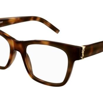 Saint Laurent SLM118 002 ONE SIZE (52) Havana Férfi Dioptriás szemüvegek kép