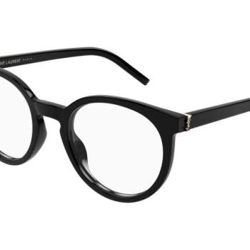 Saint Laurent SLM147 001 ONE SIZE (52) Fekete Férfi Dioptriás szemüvegek kép