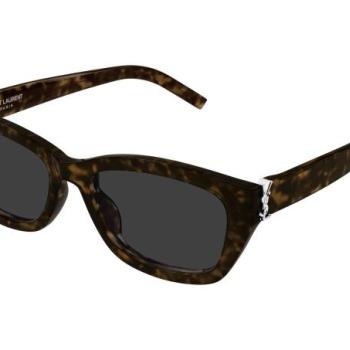 Saint Laurent SLM153 002 ONE SIZE (55) Havana Férfi Napszemüvegek kép