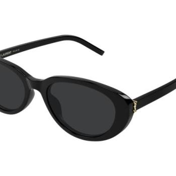 Saint Laurent SLM154 001 ONE SIZE (55) Fekete Férfi Napszemüvegek kép