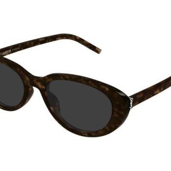 Saint Laurent SLM154 002 ONE SIZE (55) Havana Férfi Napszemüvegek kép