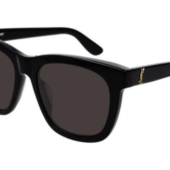 Saint Laurent SLM24/K 005 ONE SIZE (55) Fekete Unisex Napszemüvegek kép