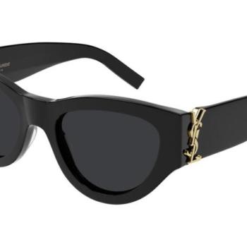 Saint Laurent SLM94 001 ONE SIZE (53) Fekete Férfi Napszemüvegek kép