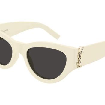 Saint Laurent SLM94 012 ONE SIZE (53) Fehér Férfi Napszemüvegek kép