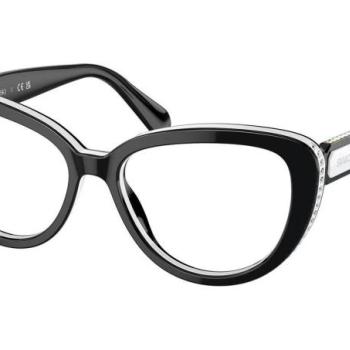 Swarovski SK2014 1015 L (54) Fekete Férfi Dioptriás szemüvegek kép