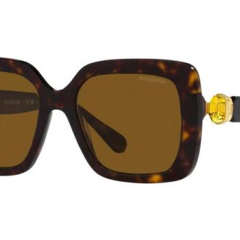 Swarovski SK6001 100283 Polarized ONE SIZE (55) Havana Férfi Napszemüvegek kép