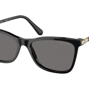 Swarovski SK6004 100181 Polarized ONE SIZE (55) Fekete Férfi Napszemüvegek kép