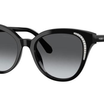 Swarovski SK6031 1001T3 Polarized ONE SIZE (53) Fekete Férfi Napszemüvegek kép