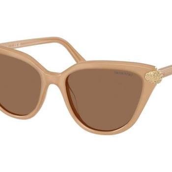 Swarovski SK6039 2002OK ONE SIZE (56) Barna Férfi Napszemüvegek kép