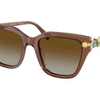 Swarovski SK6041 1067T5 Polarized ONE SIZE (53) Barna Férfi Napszemüvegek kép