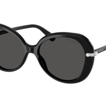 Swarovski SK6059 103887 ONE SIZE (55) Fekete Férfi Napszemüvegek kép