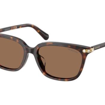 Swarovski SK6064D 100273 ONE SIZE (56) Havana Férfi Napszemüvegek kép