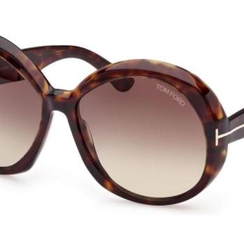 Tom Ford Annabelle FT1010 52B ONE SIZE (62) Havana Férfi Napszemüvegek kép