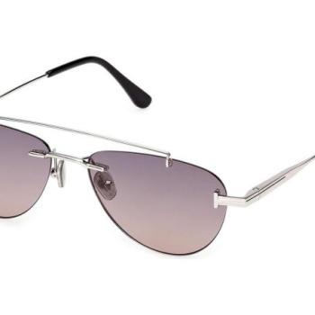 Tom Ford Astor 02 FT1356 16B ONE SIZE (55) Ezüst Unisex Napszemüvegek kép