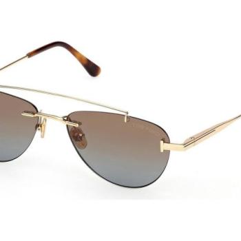 Tom Ford Astor 02 FT1356 30F ONE SIZE (55) Arany Unisex Napszemüvegek kép