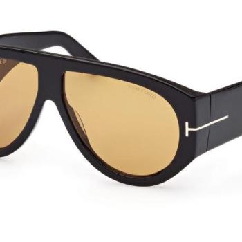 Tom Ford Bronson FT1044 01E ONE SIZE (60) Fekete Unisex Napszemüvegek kép