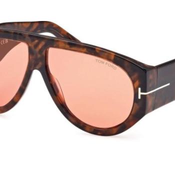 Tom Ford Bronson FT1044 52S ONE SIZE (60) Havana Női Napszemüvegek kép