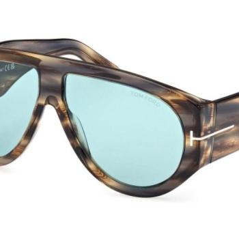 Tom Ford Bronson FT1044 56V ONE SIZE (60) Havana Női Napszemüvegek kép