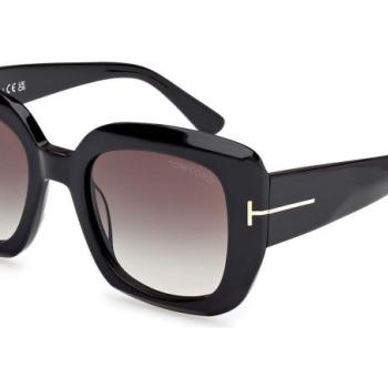 Tom Ford Carla-02 FT1220 01B ONE SIZE (52) Fekete Férfi Napszemüvegek kép