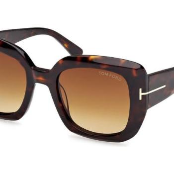 Tom Ford Carla-02 FT1220 52F ONE SIZE (52) Havana Férfi Napszemüvegek kép