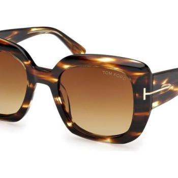 Tom Ford Carla-02 FT1220 55F ONE SIZE (52) Havana Férfi Napszemüvegek kép