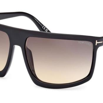 Tom Ford Clint 2 FT1066 01B ONE SIZE (68) Fekete Unisex Napszemüvegek kép