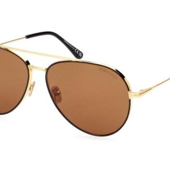 Tom Ford Dashel FT0996 01J ONE SIZE (62) Fekete Unisex Napszemüvegek kép