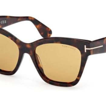 Tom Ford Elvira FT1217 52E ONE SIZE (55) Havana Férfi Napszemüvegek kép
