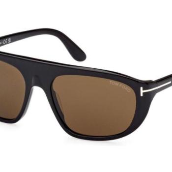 Tom Ford FT1002 01J ONE SIZE (58) Fekete Unisex Napszemüvegek kép