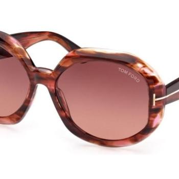 Tom Ford FT1011 55F ONE SIZE (62) Havana Férfi Napszemüvegek kép