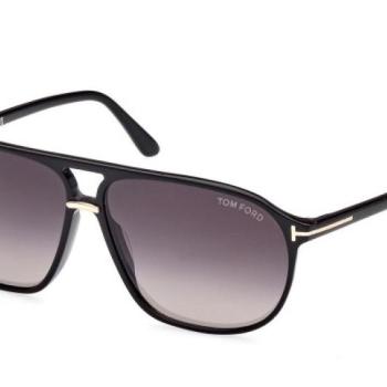 Tom Ford FT1026 01B ONE SIZE (61) Fekete Női Napszemüvegek kép