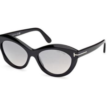 Tom Ford FT1111 01C ONE SIZE (55) Fekete Férfi Napszemüvegek kép