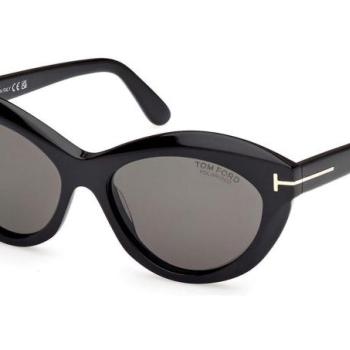 Tom Ford FT1111 01D Polarized ONE SIZE (55) Fekete Férfi Napszemüvegek kép