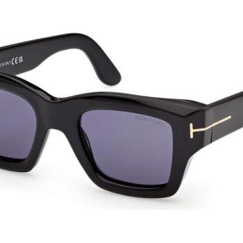 Tom Ford FT1154 01V ONE SIZE (50) Fekete Női Napszemüvegek kép