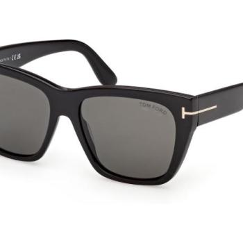 Tom Ford FT1343 01D Polarized ONE SIZE (55) Fekete Férfi Napszemüvegek kép